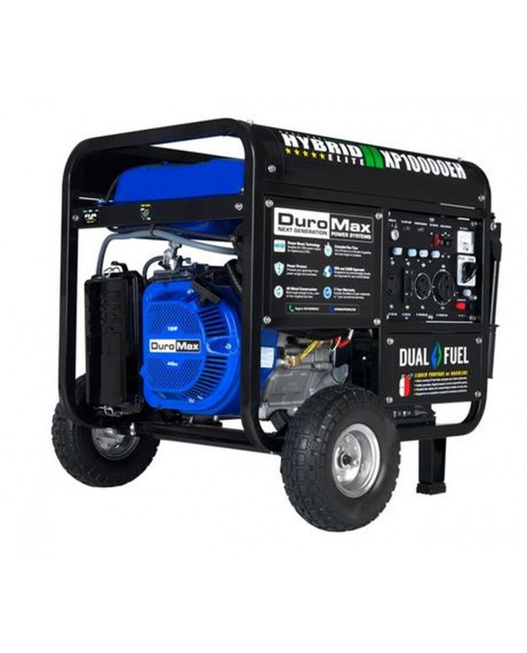 DuroMax XP10000EH 8000 Watt Electric Start Hybrid Elite Dual Fuel